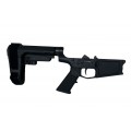 AR-10 .308 Moriarti Billet Lower / Anodized Black / CT Other / SBA3